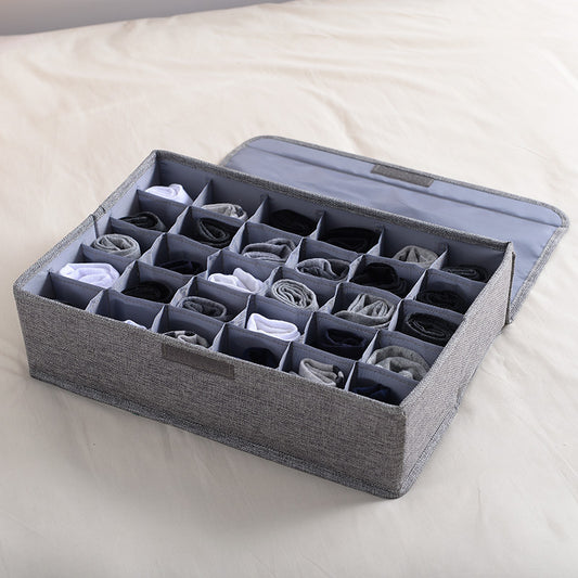 Foldable Covered Drawer Storage Box