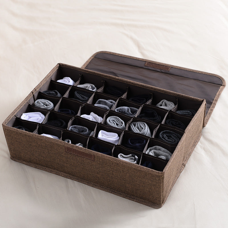 Foldable Covered Drawer Storage Box