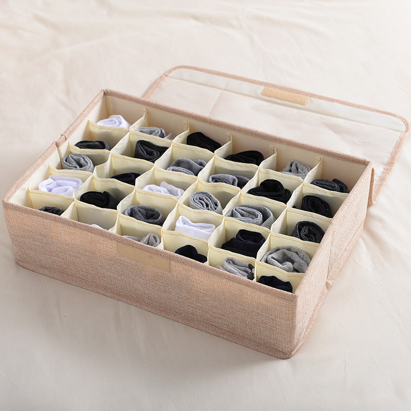 Foldable Covered Drawer Storage Box